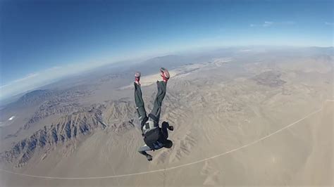 Skydiving Fail Then Success Youtube