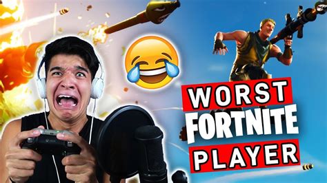 Epic isn't in the business of publishing press releases full of bad news. WORST Fortnite Player Of ALL TIME! - YouTube