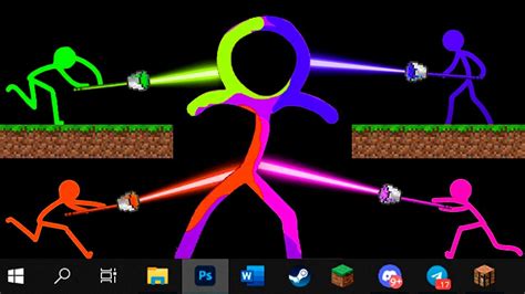 Stickman Vs Minecraft Lava Vs Water Vs Nether Vs Grass Animation Vs