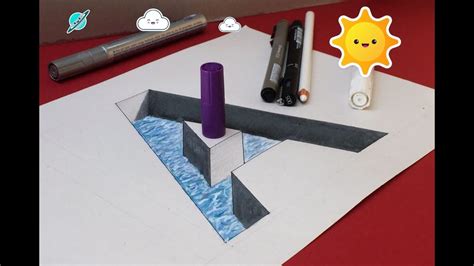 Como Desenhar Letra A Em 3d How To Draw A In 3d Youtube