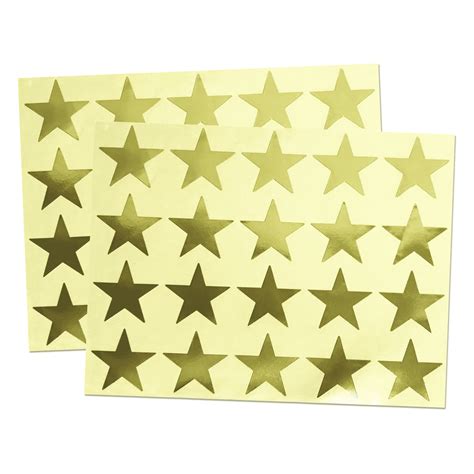 Gold Star Stickers Townstix