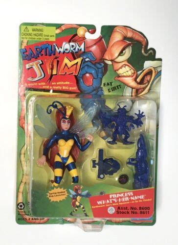 Earthworm Jim Princess Whats Her Name 5 Action Figure 1994