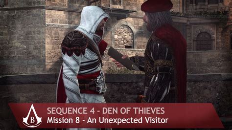 Assassin S Creed Brotherhood Sequence Mission An Unexpected