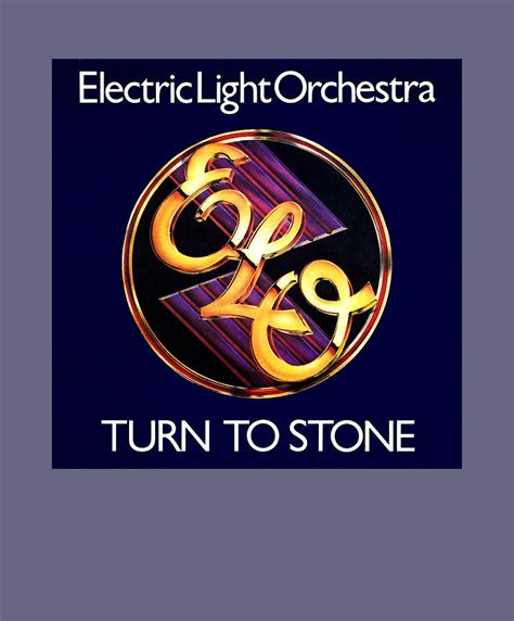 Electric Light Orchestra Turn To Stone Album Cover Digital Art By
