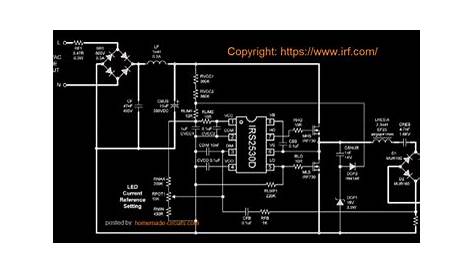 philips 9w led bulb circuit diagram