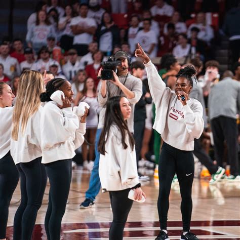 Oklahoma Women s Gym on Twitter Gettin 𝙃𝙔𝙋𝙀 for our home opener Sunday Those that