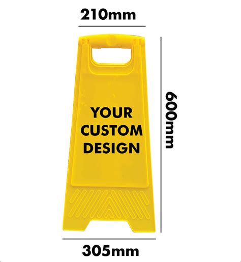 Yellow A Frame Custom Design New Signs