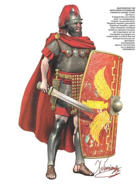 Roman Centurion Of The Eastern Legions In The Old T Y Dna Roman Era