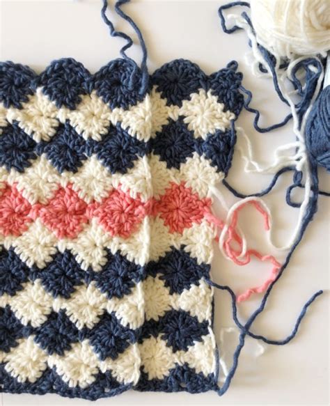 Crochet Harlequin Blanket Daisy Farm Crafts
