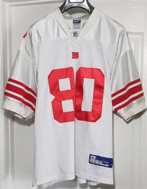 New York Giants Jeremy Shockey 80 Authentic Road White Football Jersey