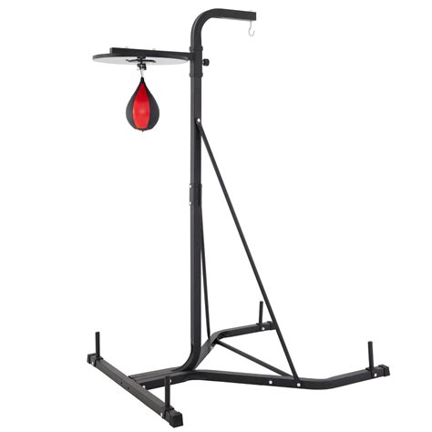 Vevor Heavy Bag Stand With Speed Ball Height Adjustable Punching Bag
