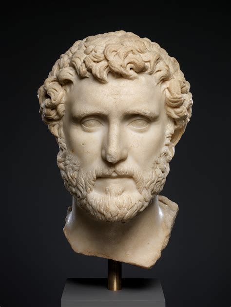 marble portrait of the emperor antoninus pius roman antonine the metropolitan museum of art
