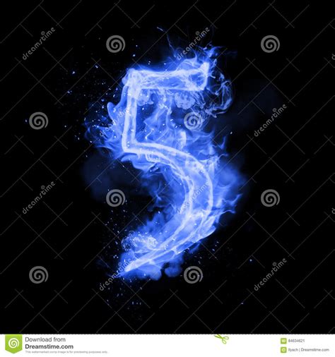 Blue Flame Number 1