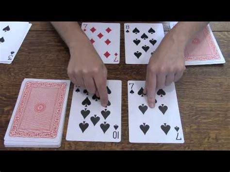 With war, both players draw four of their cards and leave them face down. How to Play War (The World's Best Math Card Game) - YouTube