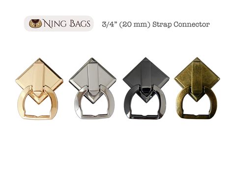 34 Inch Strap Connectors Set Of 4 Handbag Hardware Purses And