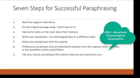 Explore how you can use our non plagiarism generator for totally accurate and unique writing for your work! The Art of Paraphrasing - YouTube