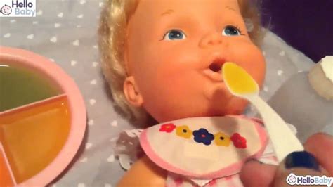 Vintage 1979 Baby Alive Doll Feeding And Changing Video Youtube