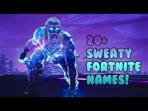 100+ cool fortnite names and nicknames. Best/Cool Sweaty Fortnite Names! (Not Used 2020) - YouTube