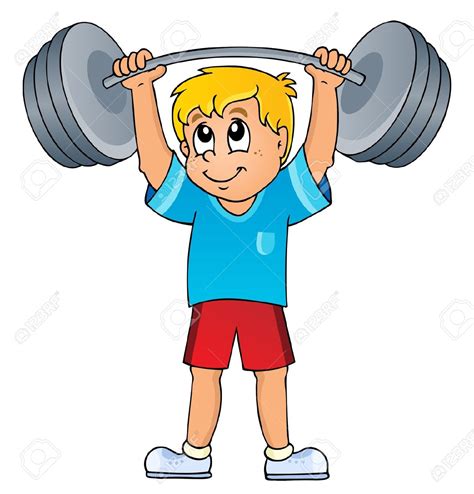 Weight Lifting Cartoon Clipart Free Download On Clipartmag