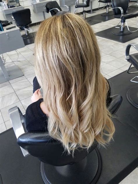This will ensure that your hair is evenly colored. Ombre- fall balayage- bleach blonde to natural looking ...