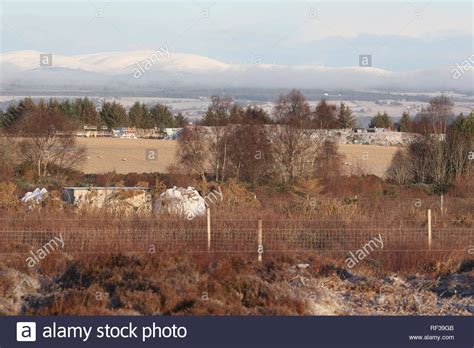 Culloden Inverness Scotland 24th January 2019 Photos Show That