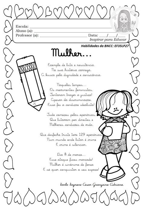 Poema Dia Da Mulher