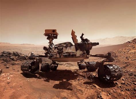 El Robot Curiosity Regala Una Impresionante Y única Toma De Marte El