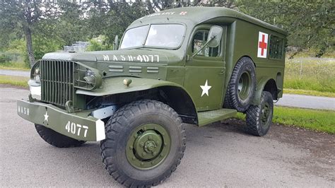 1945 Dodge Wc54 Ambulance Military Car For Sale Car And