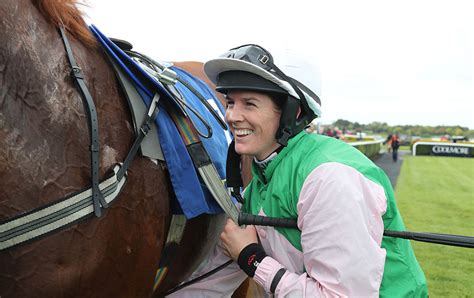 Rachael blackmore has enjoyed a tremendous amount of success during her young career, having become the first female jockey to secure the champion conditional riders' title with 32 wins last season. I never dreamt I'd make it as a jockey but now I'm living the dream