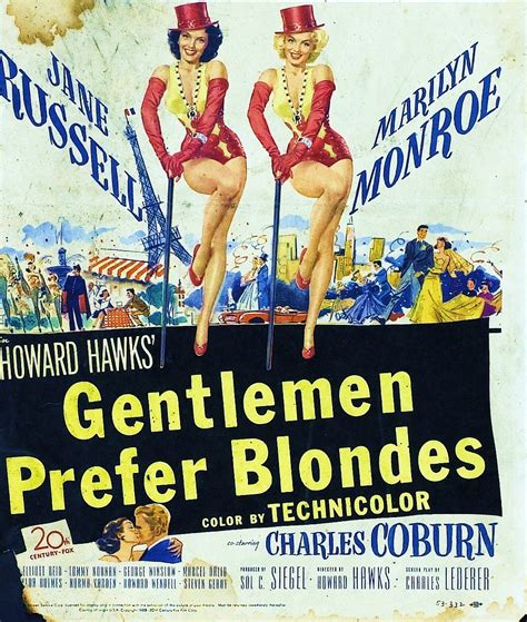 Gentlemen Prefer Blondes Poster Gentlemen Prefer Blondes Photo Fanpop