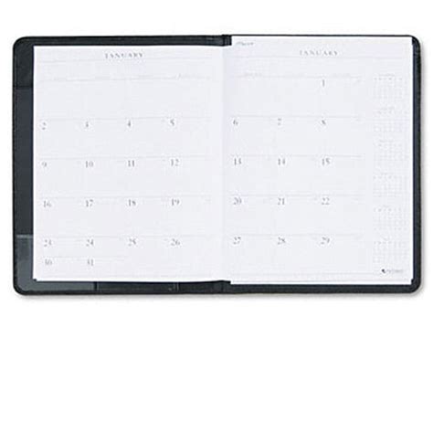 At A Glance Executive Refillable Planner Padfolio Two Page Per Month