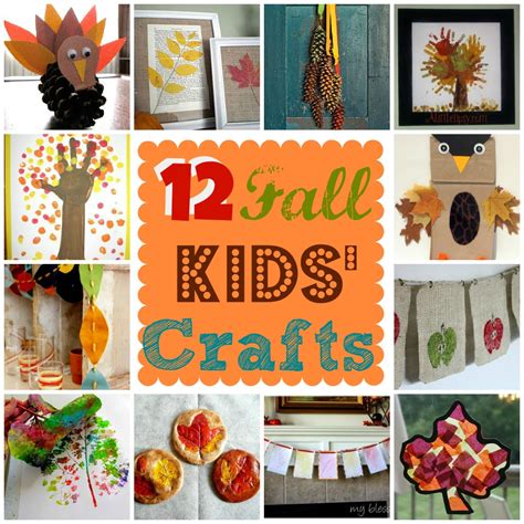 12 Fall Kids Crafts