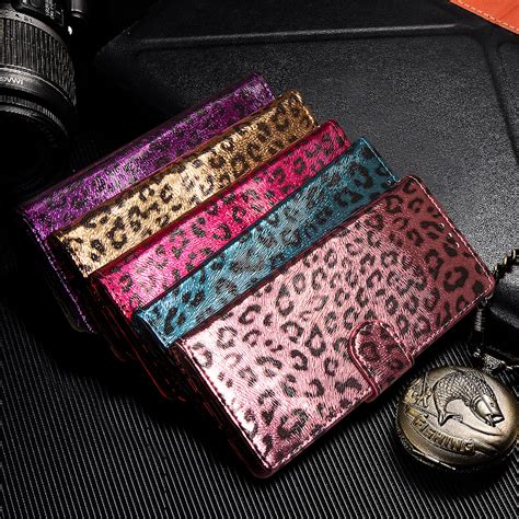 Classy Leather Leopard Skin Flip Phone Case For Iphone Xs Max Xr X 6 6