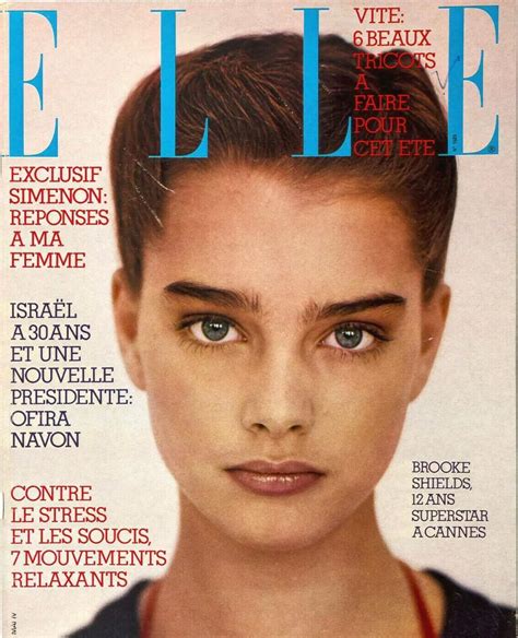 Brookeshieldscovers On Instagram Brooke Shields Covers Elle Magazine