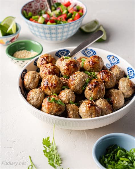 Baked Pork Meatballs Healthy And Quick To Make