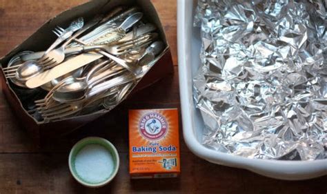 How To Clean Silver At Home With Baking Soda Grizzbye