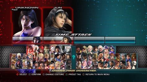 Tekken Tag Tournament Jun Kazama Unknown Youtube