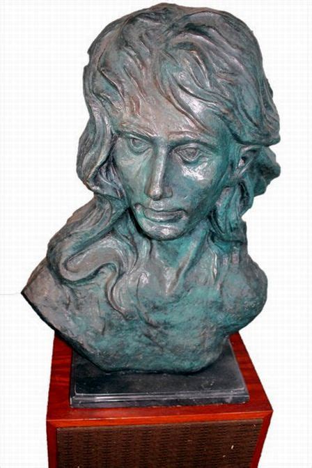 Bronze Woman Bust By Rodin Replica Busts Heads Sculpture Statuary