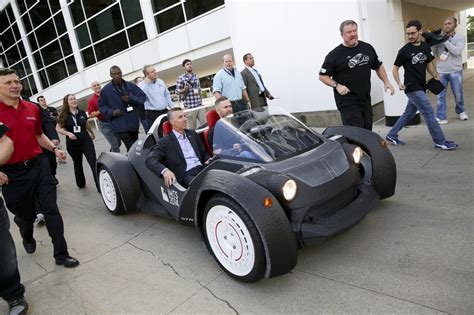 Its Complete Worlds First 3d Printed Car Strati Up And Running