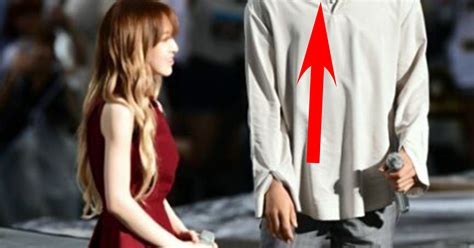 The Extreme Height Differences Between These Male And Female Idols Will ...