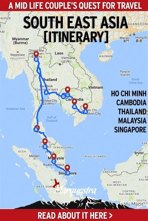 Southeast Asia Itinerary 3 Months With Images Southeast Asia Travel Asia Destinations