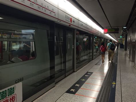 Mtr Hong Kong Subway Traffic Jam Outdoor Restaurant Light Rail