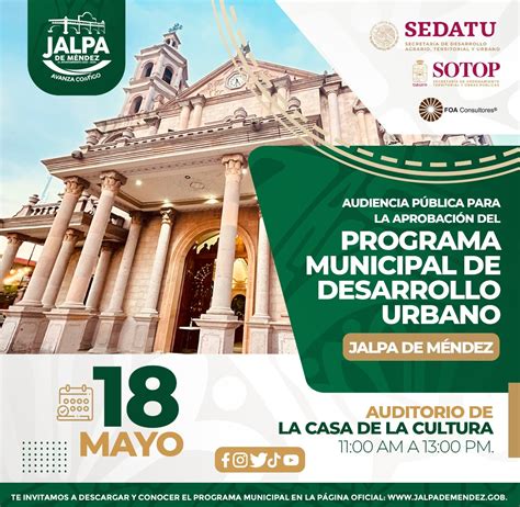 Programa Municipal De Desarrollo Urbano De Jalpa De Méndez H