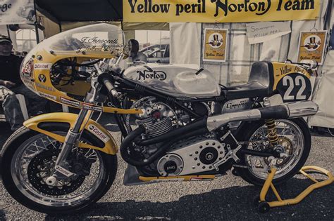 Yellow Peril Norton Yellow Peril Motorcycle Vehicles Motorbikes