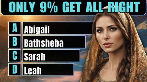 15 BIBLE QUESTIONS TO TEST YOUR BIBLE KNOWLEDGE - Bible Quiz - YouTube