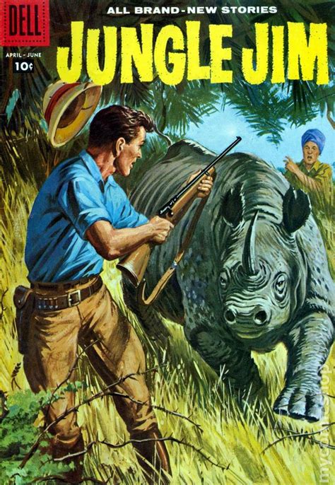 Jungle Jim 1954 1959 Dell Comic Books