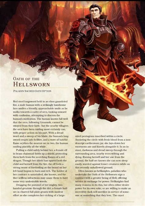 Posted on may 27, 2020june 16, 2020 by jimmy shields. Hellsworn paladin for Dnd 5e | Dnd 5e homebrew, Dungeons ...