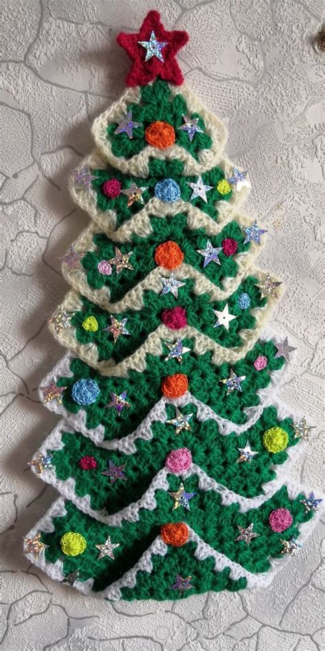 Hacemos 1 árbol De Navidad Tejido A Crochet Tejidos Navideños A
