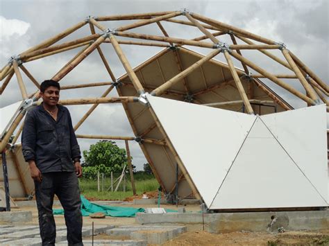 Bambootikikit Geodesic Dome Geodesic Tent Bamboo Architecture