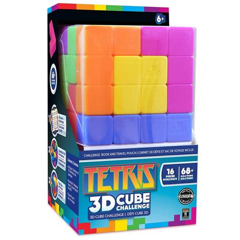 Tetris Cube Brainteaser Puzzle 16 Piece